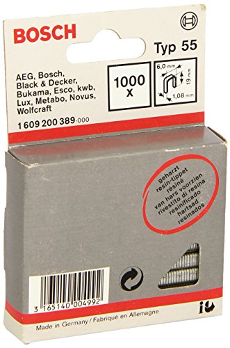 Bosch Professional 1609200389 1000 Tackerkl. 19/6 mm Geh.
