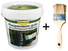 Schacht Baumleim Raupenleim Leimring grün Raupen Insektenleim 1kg + Pinsel Leim