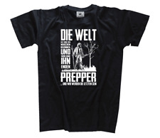 Prepper und wir werden die letzten sein Survival Vorrat Notstromaggregat T-Shirt