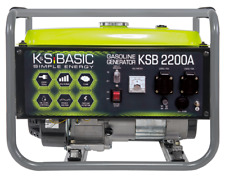 KS BASIC 2200A Stromerzeuger Strom generator Benzin Notstromaggregat 2200 Watt