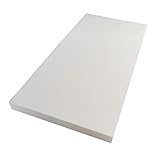 Schaumstoff Schaumstoffplatte Matratze 120cm x 200cm RG 25/44 Höhe 1 cm bis 12 cm Grau/Weiß...