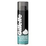 Gillette Basis Rasierschaum für empfindliche Haut 200 ml, 6 Stück (6 x 200 ml)