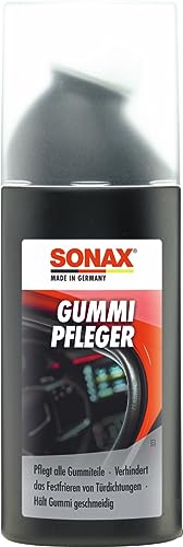 SONAX GummiPfleger mit Schwammapplikator (100 ml) reinigt, pflegt & hält alle Gummiteile elastisch,...