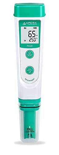 Apera Instruments PH20 pH-Meter, Messgerät im Taschenformat (±0,1 pH-Genauigkeit, 0 -14...