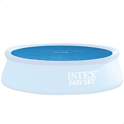 Intex Solar Cover Pool - Solarabdeckplane - Ø 457 cm - Für Easy Set und Frame Pool, Blau