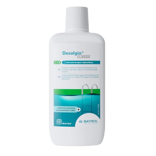 Bayrol 1141119 Desalgin® 1 L - flüssiges Antialgen-Konzentrat zur Vorbeugung & Verhinderung von...