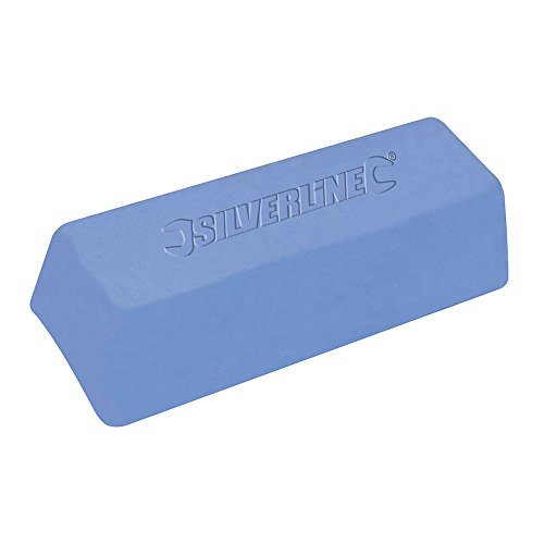 Silverline 107879 Polierpaste, blau 500 g