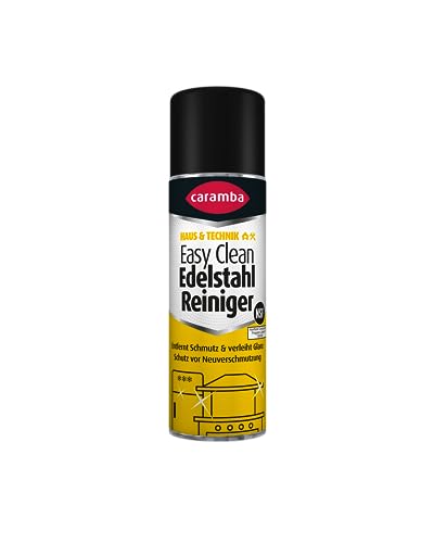Caramba Easy Clean Edelstahl Reiniger (250 ml) – Putzmittel für Edelstahl, Aluminium, Kupfer und...