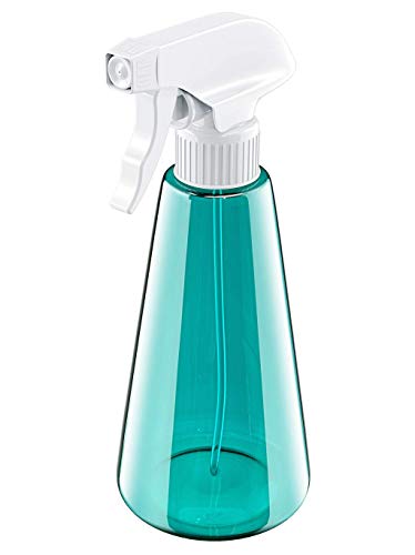 Babacom Sprühflasche, 500ml PET Plastik Zerstäuber, 3 Modi (Feinen Nebel & Strahl & Aus)...