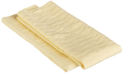 Amazon Basics Synthetisches Reinigungstuch, 2 Stück, 66 x 43 cm, Gelb