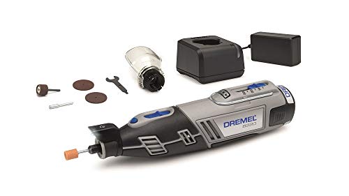 Dremel 8220 Akku Multifunktionswerkzeug 12V Set (mit 5 Zubehören und 1 Aufsatz, Variable...