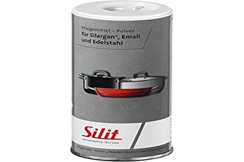 Silit Reiniger, Spezial-Reiniger für Silargan, Email und Edelstahl - Töpfe, Topfreiniger 200 g