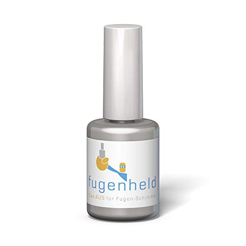 Anti-Schimmel Fugenfarbe/Fugenstift grau, extra gut abdeckende Farbe, schimmelresistent / 1x15ml /...