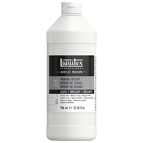 Liquitex 5432 Acryl Gieß- und Pouring- Medium, wasserfest, nicht-vergilbend, flexibel, erhöht den...