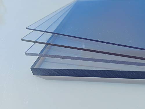 alt-intech® Polycarbonat-UV-Platten, verschiedene Größen und Stärken (2-20 mm), transparent,...