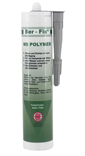 Ber-Fix MS Polymer Kleber Grau Steinkleber aussen frostsicher Betonkleber Baukleber Montagekleber...