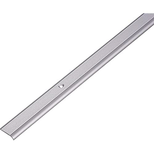 Treppenkanten-Schutzprofil, Aluminium, 1000 x 23 x 6,3 mm, silberfarbig eloxiert