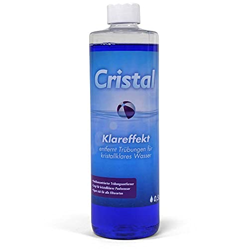 Cristal Klareffekt Trübungsentferner | Der Klarmacher für kristallklares Poolwasser | Sofortige...