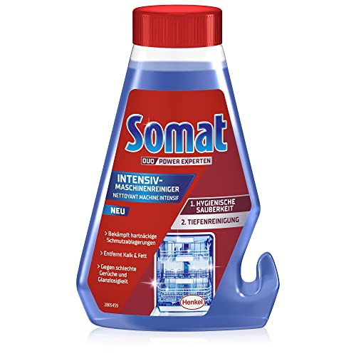 Somat Intensiv-Maschinenreiniger , Spülmaschinenreiniger flüssig zur Tiefenreinigung, mit...