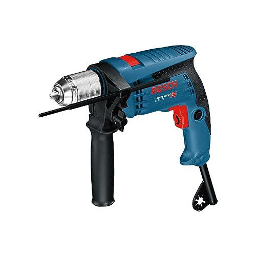 Bosch Professional Schlagbohrmaschine GSB 13 RE (Leistung 600 Watt, inkl. Tiefenanschlag 210 mm,...