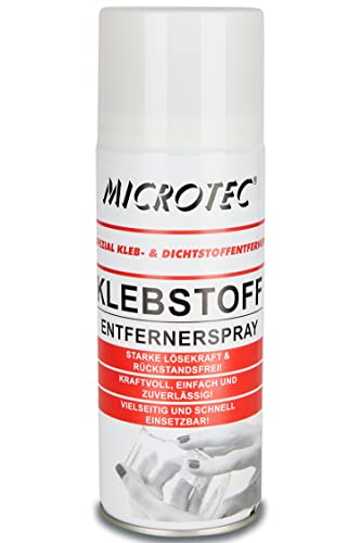 Microtec® Klebstoffentferner | 400ml | entfernt zuverlässig hartnäckige Dicht- und...