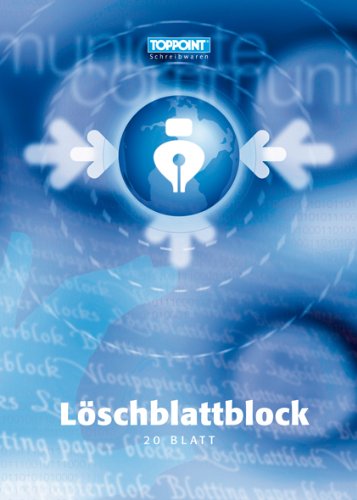 Löschblattblock, A4, 20 Blatt
