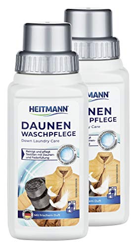 Heitmann Daunen Wäsche: reinigt und pflegt Textilien mit Daunenfüllung, ideal für die schonende...
