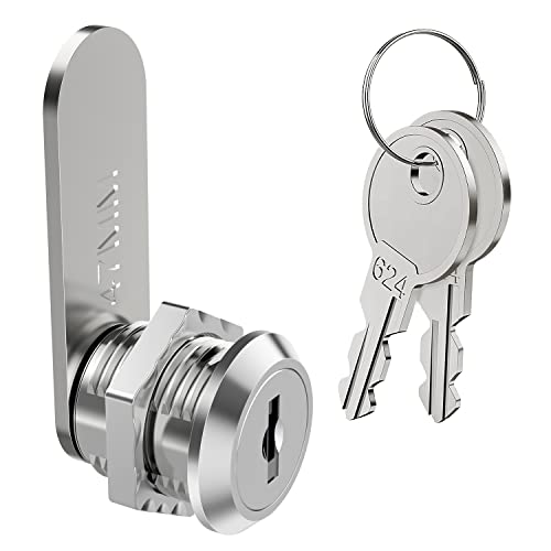 VOCIBO® Briefkastenschloss 16mm, Schrankschloss, Schrankschloss mit Schlüssel, Möbelschloss,...