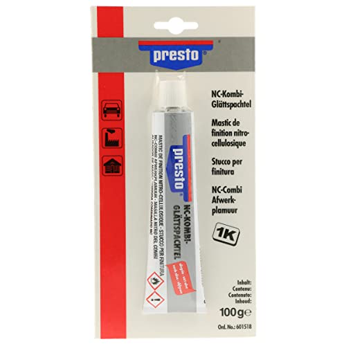 presto 601518 NC-Kombi Glättspachtel geblistert 100 g