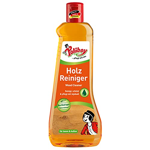 Poliboy - Holz Reiniger Konzentrat - für alle abwaschbaren Hölzer - kraftvolle Reinigung und...