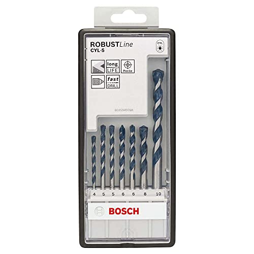 Bosch Accessories Bosch Professional 7 tlg. CYL-5 Betonbohrer Set (für Beton, Ø 4-10 mm, Robust...
