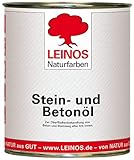 Leinos 254 Stein- und Betonöl für Innen 002 Farblos 0,75 l