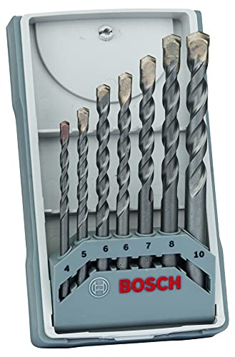 Bosch Accessories Bosch Professional 7-teiliges CYL-3 Betonbohrer Set (für Beton, Ø 4/5/6/6/7/8/10...