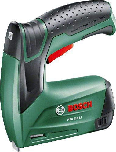 Bosch Akku Tacker PTK 3,6 LI (Integrierter Akku, 3,6 Volt, in Metalldose)