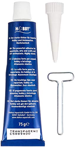 Hobby 11950 Silikonkleber, Tube, 75 g, transparent