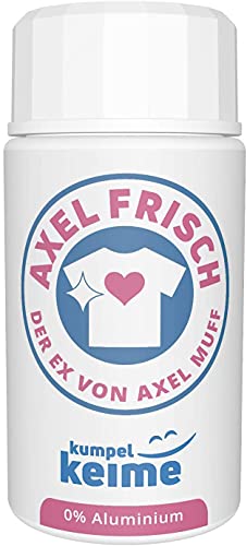 KUMPELKEIME Axel Frisch Deo Puder | Das mikrobiologische Textil-Deodorant für Damen und Herren |...