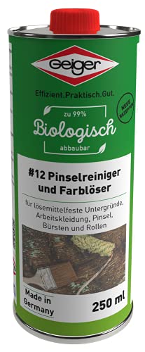 Geiger Chemie Nr. 12 Pinselreiniger & Farblöser 250ml Dose