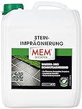 MEM Stein-Imprägnierung, Wasser- und schmutzabweisend, Schützender Abperleffekt, Lösemittelfrei,...