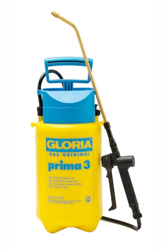 GLORIA Drucksprüher prima 3 | Gartenspritze | Sprühgerät für den Pflanzenschutz | 3 L...