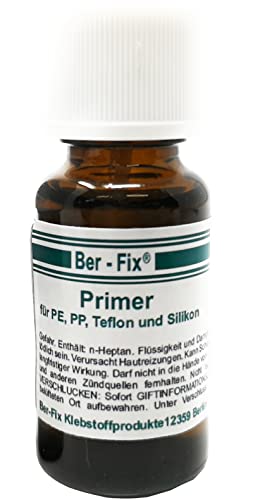 Ber-Fix 15ml Kunststoff Primer für Sekundenkleber, Industriekleber, 2K Kleber der Haftvermittler...