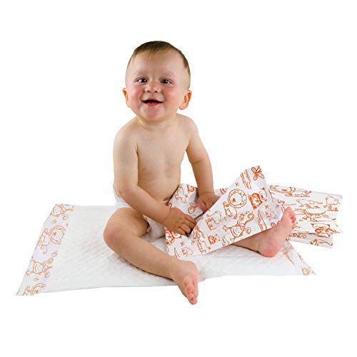 Teqler Baby-Wickelunterlagen: Wickelunterlagen mit verschiedenen Motiven für unterwegs, hygienisch...