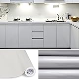 KINLO 0.6x5m (3㎡) Klebefolien PVC - Folie für Möbel Küchenschränke Wand Reparatur Glitzer...