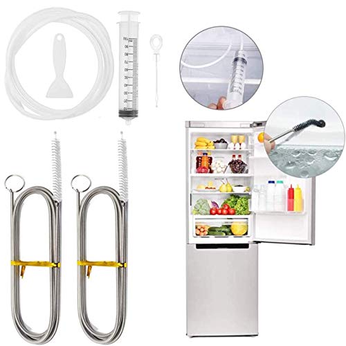 Ytesky Kühlschrank Bürste, Kühlschrank Reinigungsbürste, Flexible Rohrreinigungsspirale mit...