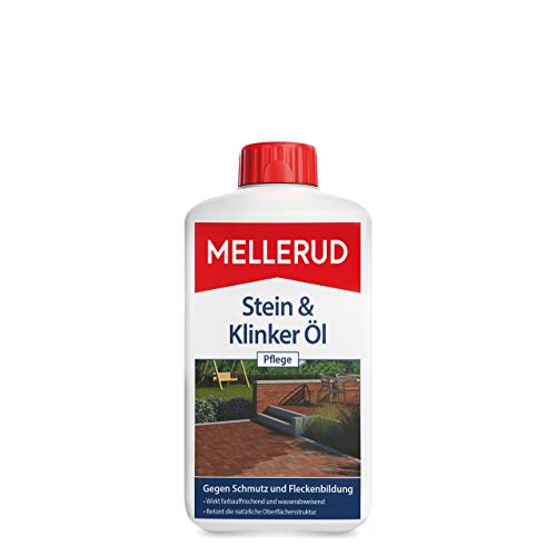 Mellerud Stein & Klinker Öl Pflege | 1 x 1 l | Wasserabweisender Schutz vor Schmutz und...