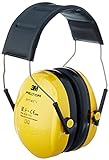 3M Peltor Optime I Ohrenschützer H510A, leichter Gehörschutz mit weichen Kissen, Gehörschutz...
