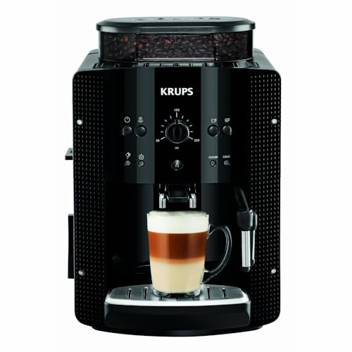 Krups Arabica Picto Kaffeevollautomat, Milchschaumdüse, 2-Tassen-Funktion, Drehregler, Einfache...