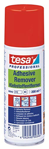tesa ADHESIVE REMOVER - Klebstoffentferner Spray - entfernt Kleber, Etiketten und Verschmutzungen...