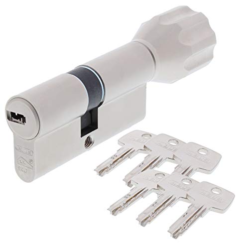 ABUS ECK550 Profil-Knaufzylinder Länge Z40/K40mm mit 6 Schlüssel
