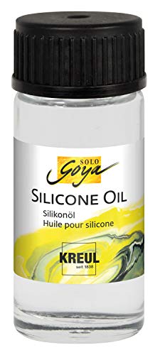 KREUL 87220 - Solo Goya Silikonöl, 20 ml, für eine ausgeprägte Zellbindung beim Pouring, Glas mit...
