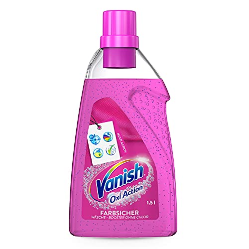 Vanish Oxi Action Gel Pink – Fleckenentferner Gel ohne Chlor – Entfernt Flecken, pflegt Farben &...